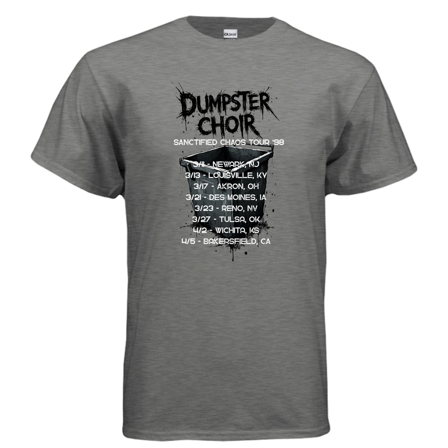 GRAPHITE HEATHER - FRONT