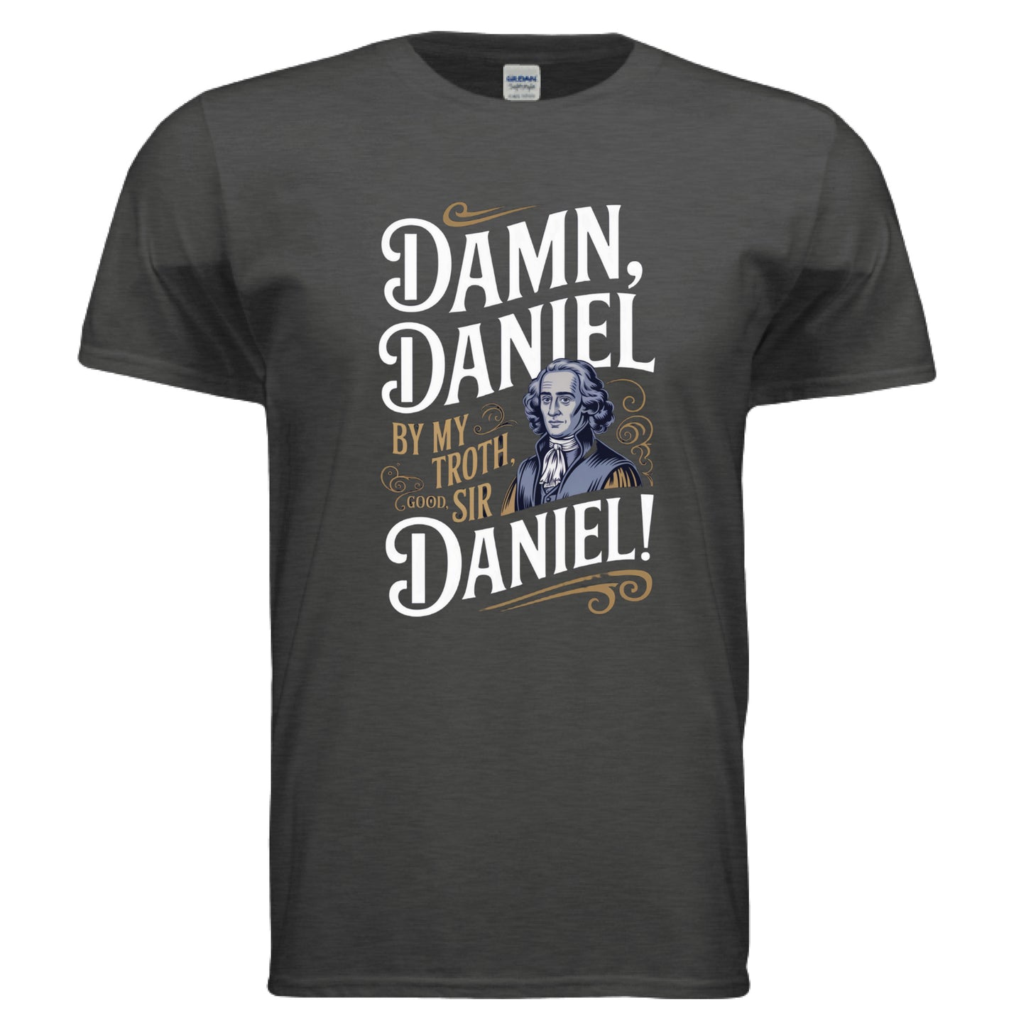 Heather Dark Grey - FRONT