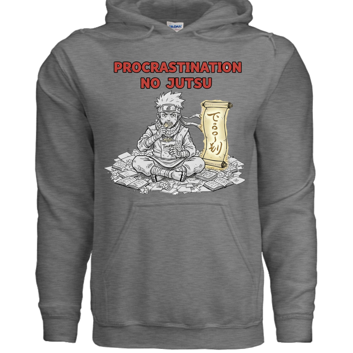 GRAPHITE HEATHER - FRONT