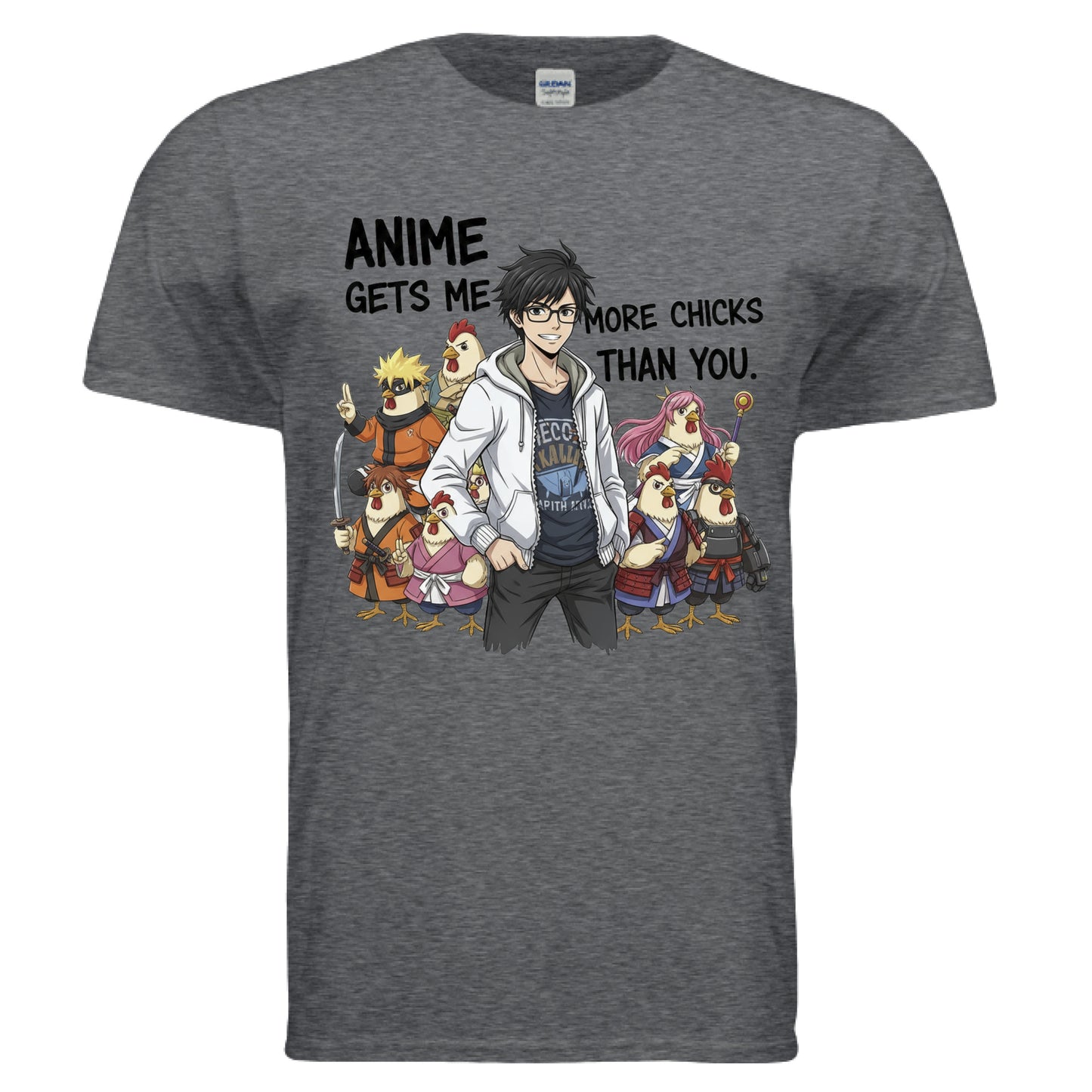 DARK HEATHER - FRONT