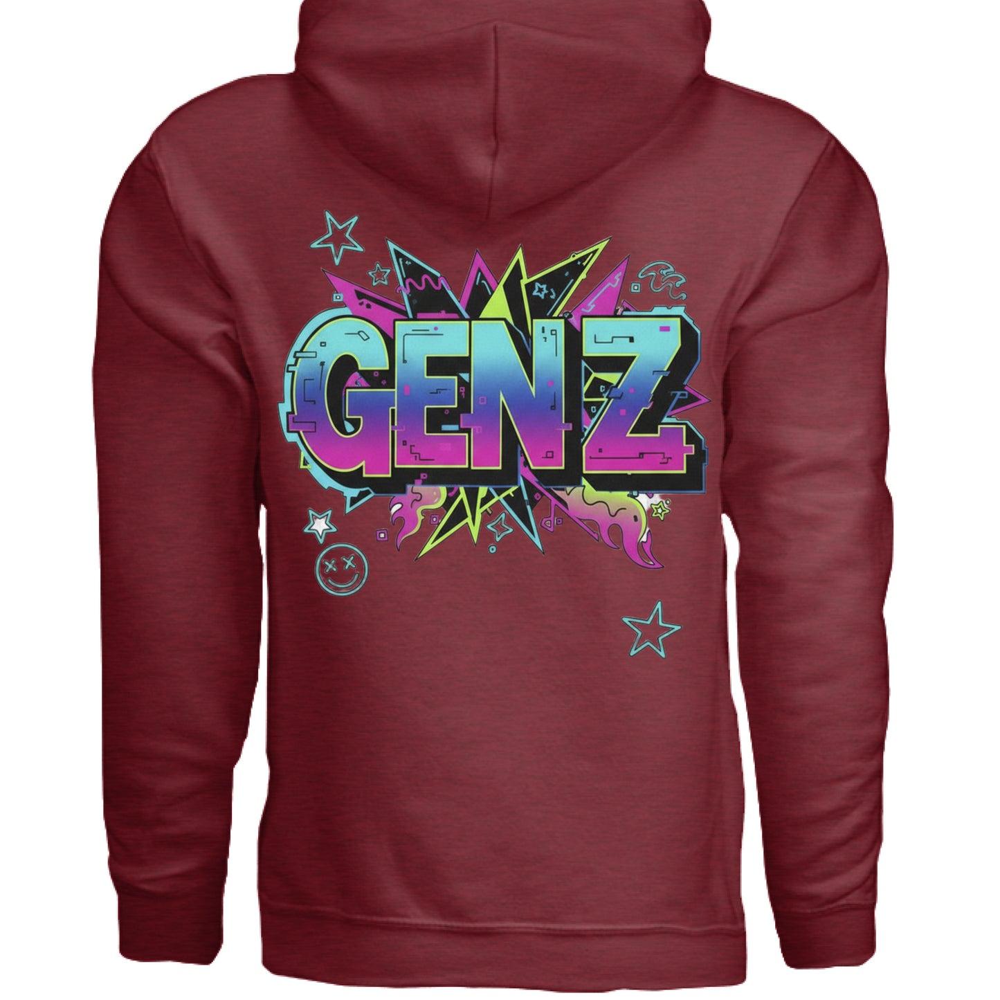 ANTIQUE CHERRY RED - BACK